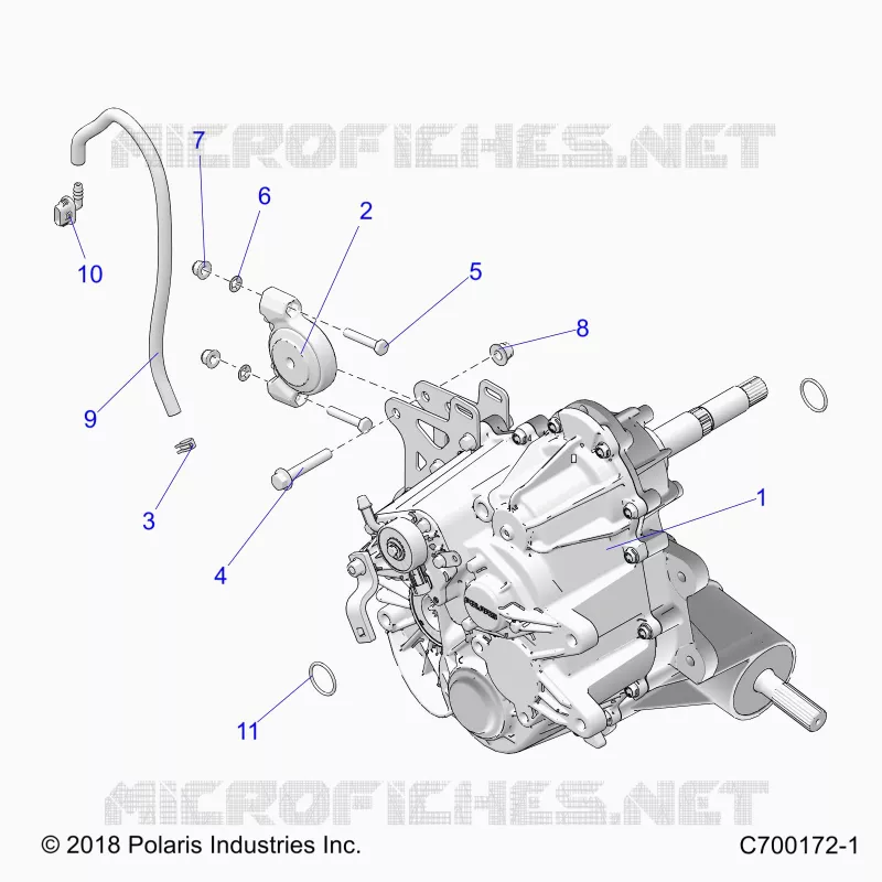 SYSTÃˆME DE TRANSMISSION, MAIN GEARCASE MOUNTING