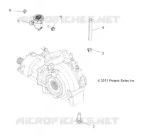 SYSTÈME DE TRANSMISSION, SUPPORT PONT, FRONT