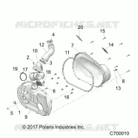 DRIVE TRAIN, COUVERCLE D'EMBRAYAGE AND DUCTING