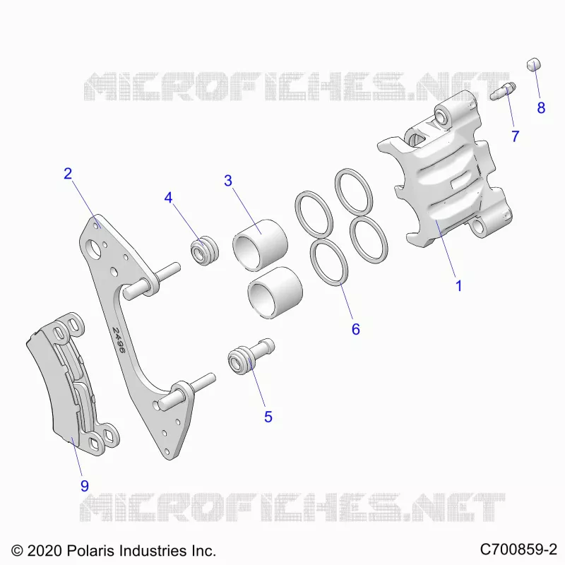 FREIN AVANT CALIPER