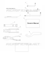 REFERENCES, TOOL KIT AND MANUEL DU PROPRIETAIRES