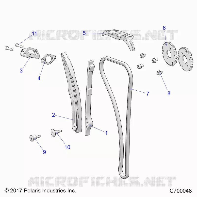CHAINE DE DISTRIBUTION AND TENSIONER