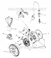STATOR ASSEMBLY Magnum 2x4 W957544 (4926852685D008)