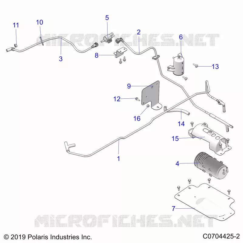 CARBURANT SYETEM, CARBURANT TANK EVAP, CANISTER AND LINES