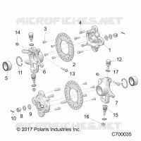 SUSPENSION AVANT HUB