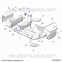 ENGINE, ECHAPPEMENT
