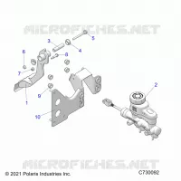 BRAKES, PEDAL AND MAITRE CYLINDRE