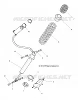 SUSPENSION ARRIERE SUPPORT AMORTISSEUR 