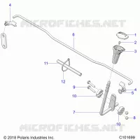 DRIVE TRAIN, SELECTEUR DE VITESSE