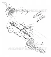 SELECTEUR DE VITESSE 6x6 400L, U.S. W958740, SWEDISH S958740 (4930273027D004)