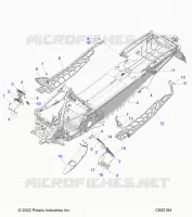 CHASSIS, PROTECTION D'EMBRAYAGE, FOOTRESTS, AND RUNNINGBOARDS