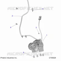 DRIVE TRAIN, FRONT SUPPORT PONT