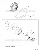 SYSTÃˆME DE TRANSMISSION, SECONDARY CLUTCH