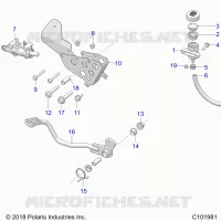 BRAKES, BRAKE PEDAL AND MAITRE CYLINDRE