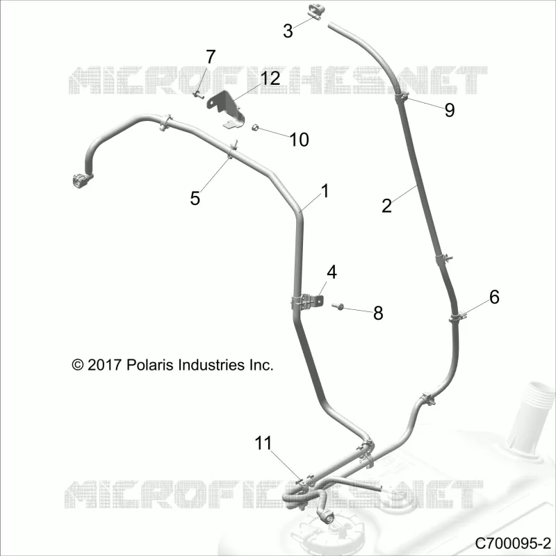 BODY, CARBURANT LINE