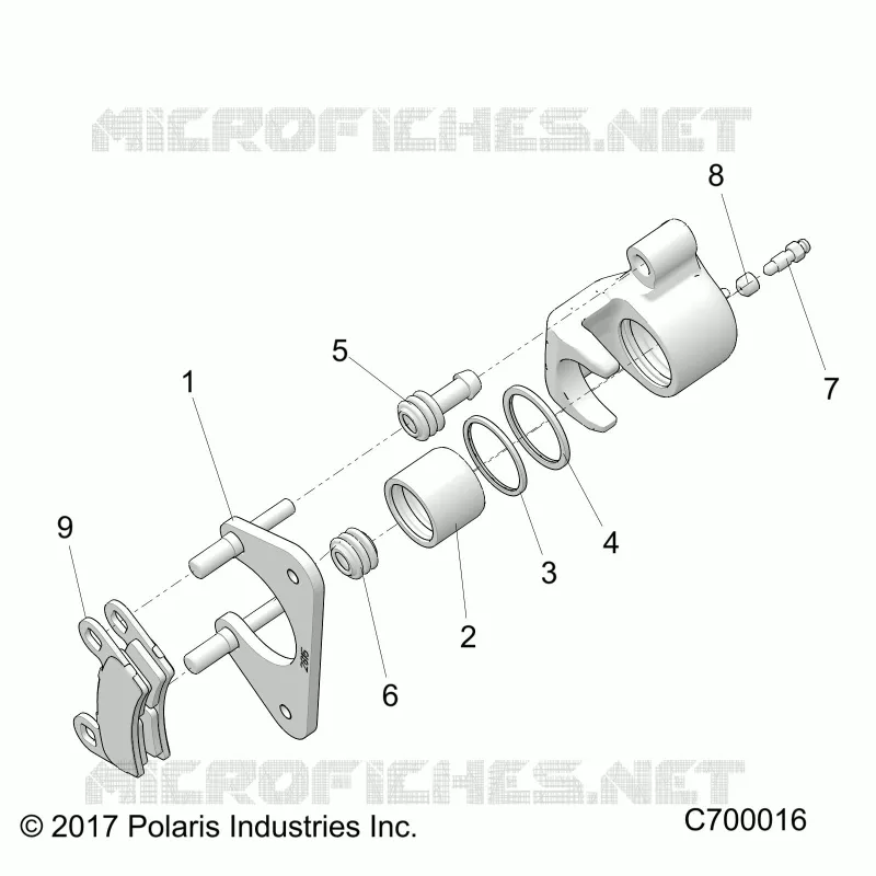 FREIN ARRIERE CALIPER