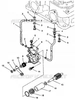 POMPE A HUILE 500 EFI 0942774 and EFI SKS 0942574 (4924982498037A)