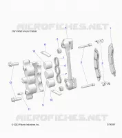 BRAKES, ETRIER DE FREIN AVANT