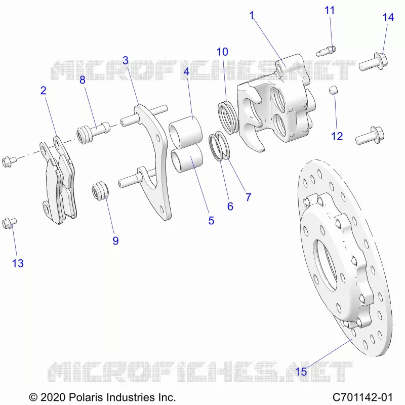 BRAKES, ETRIER DE FREIN ARRIERE