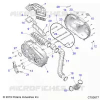 SYSTÃˆME DE TRANSMISSION, CLUTCH COVER AND DUCTING