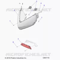 ELECTRICITE, HEADLIGHT AND TAILLIGHT