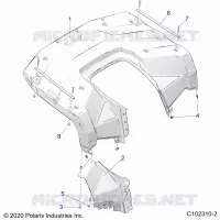CARROSSERIE ARRIERE CAB