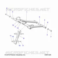 BRAS DE SUSPENSION AVANT