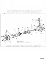 SYSTÃˆME DE TRANSMISSION, FRONT GEARCASE