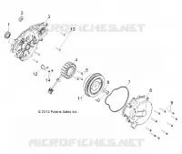 MOTEUR, STATOR and VOLANT MOTEUR