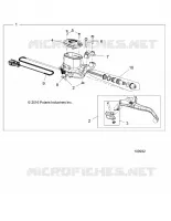 FREIN AVANT BRAKE LEVER AND MASTER CYLINDER