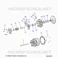 SYSTÃˆME DE TRANSMISSION, CLUTCH, PRIMARY