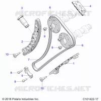 CHAINE DE DISTRIBUTION AND SPROCKET