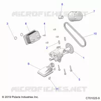 POMPE A HUILE AND OIL COOLER
