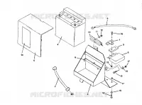 SUPPORT BATTERIE ASSEMBLY RXL/RXL SKS (4921322132014A)