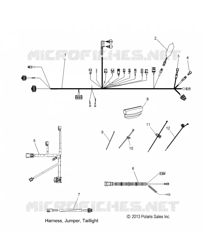 ELECTRICITE, WIRING HARNESSES