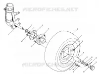 ROUE AVANT ASSEMBLY (4917741774017A)