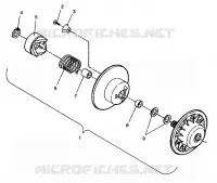 EMBRAYAGE DE TRANSMISSION ASSEMBLY LITE 0943433,STARLITE 0943427 AND  LITE DELUXE 09434 (4924992499024A)