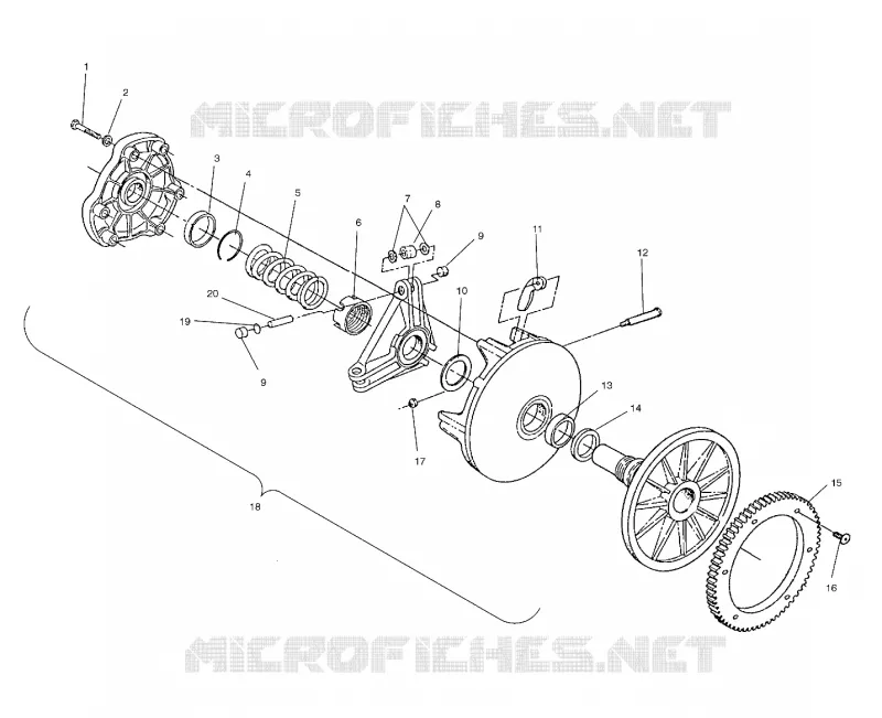 EMBRAYAGE DE TRANSMISSION