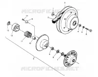 EMBRAYAGE DE TRANSMISSION ASSEMBLY TRAIL BLAZER W947221 (4926832683B010)