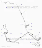 SYSTÃˆME D'ALIMENTATION, FUEL LINES, EVAP