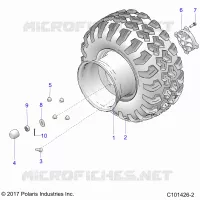 ROUES, REAR
