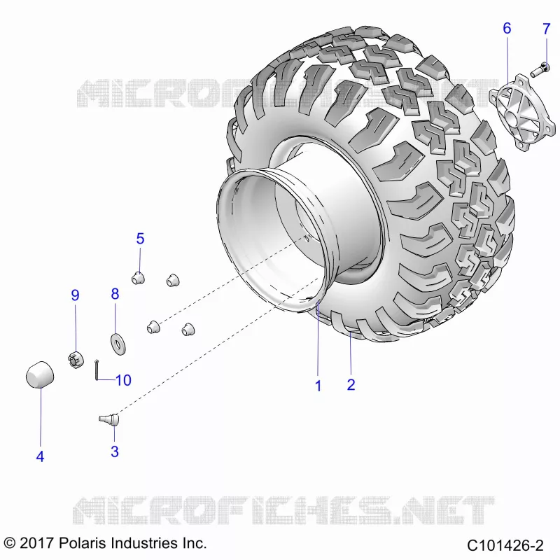 ROUES, REAR