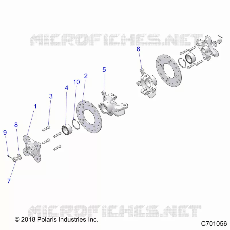 SUSPENSION AVANT CARRIER AND HUB
