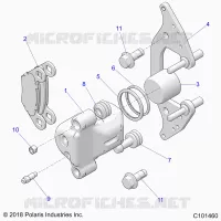 FREIN AVANT CALIPER