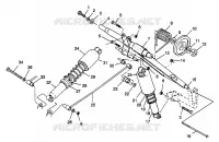 BRAS DE SUSPENSION ARRIERE ULTRA 0976778 AND EUROPEAN ULTRA E976778 (4938053805B011)