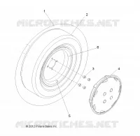 ROUES, OPTIONS, ROUE 12 INCH