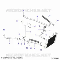 ENGINE, SYSTÃˆME DE REFROIDISSEMENT, HOSES