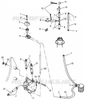 SYSTÈME D'ALIMENTATION SLT 780 B964588 and  Intl. SLT 780 I964588 (4935683568A010)