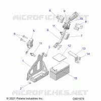 ELECTRICITE, BATTERY, MANUAL START POWER UP COMPONENTS