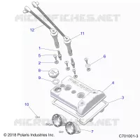 ENGINE, THROTTLE BODY AND COUVERCLE SOUPAPE